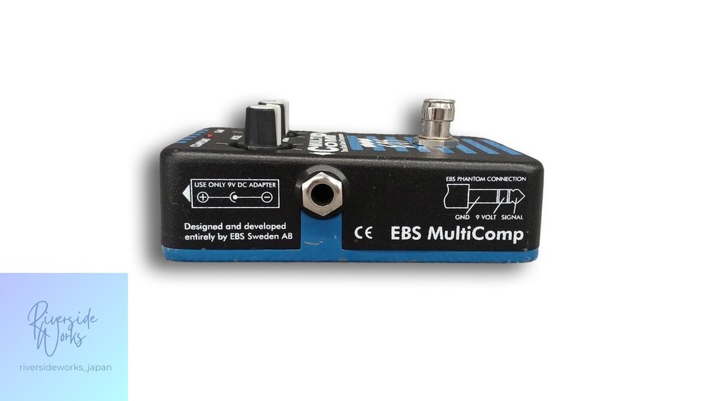 EBS MULTI COMP Compressor Guitar Effect Pedal JP