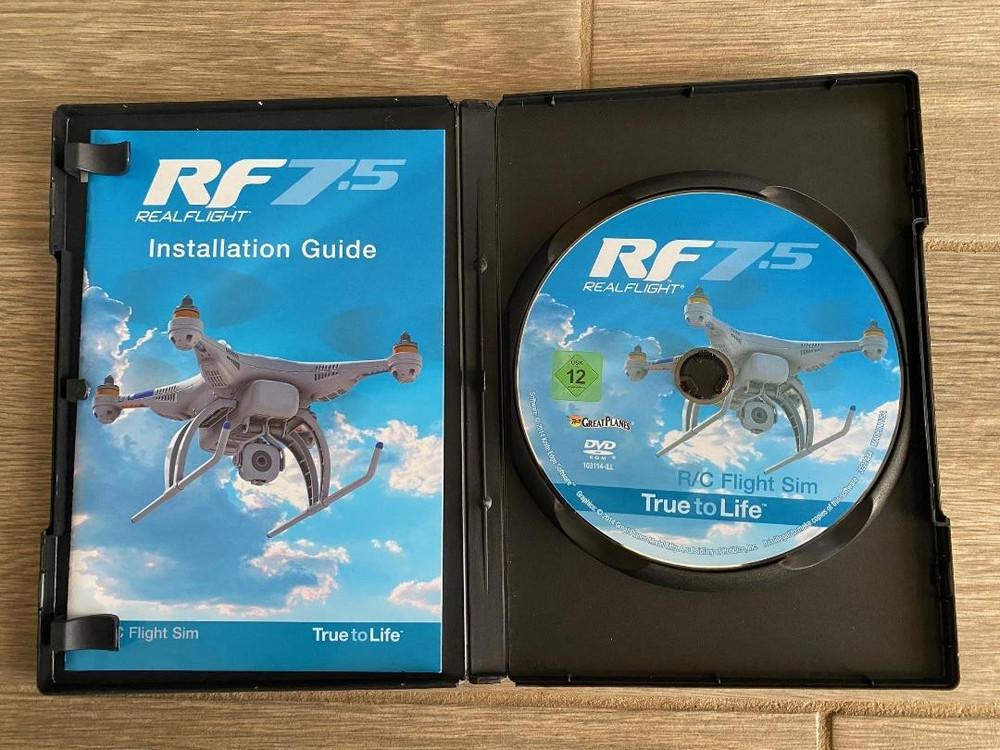 Real Flight 7.5 R/C Flight Simulator Interlink Elite Controller Edition