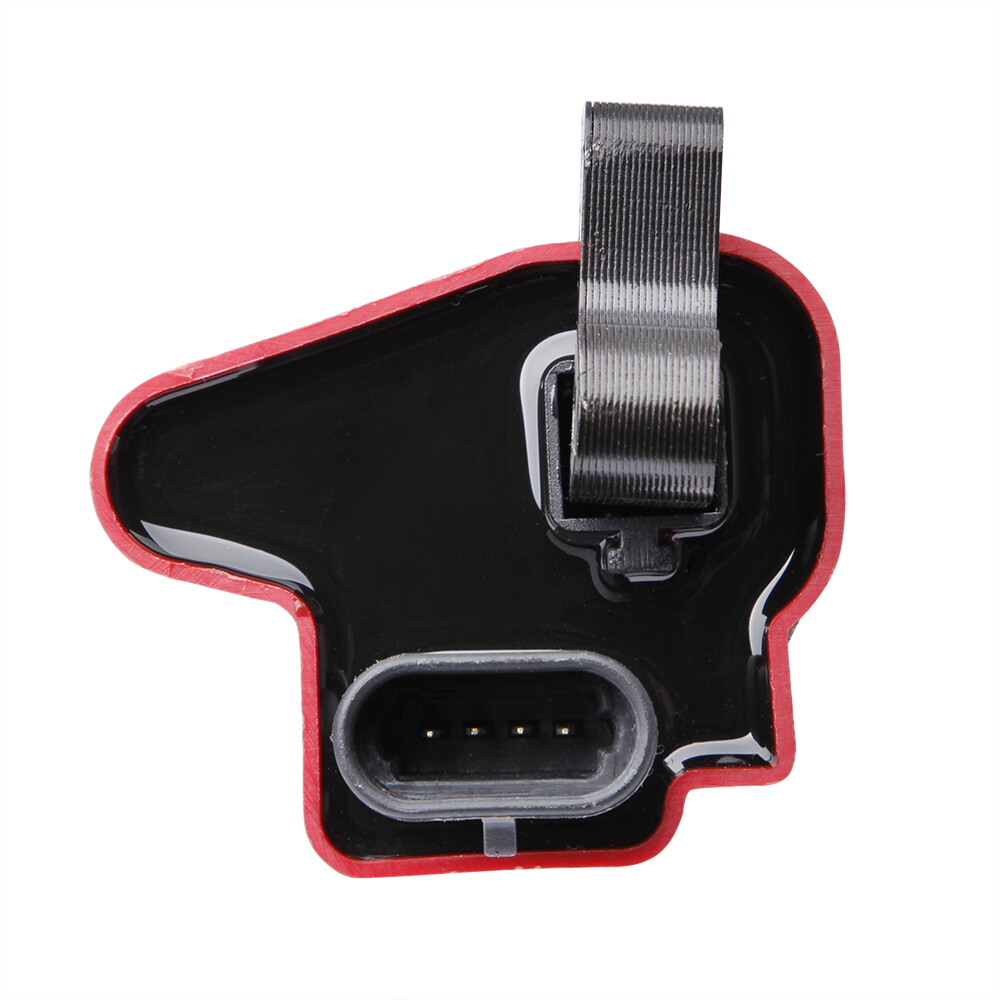 8 Pack Square Ignition Coil and Spark Plug Wire For Chevy GMC 4.8L 5.3 6.0L 8.1L