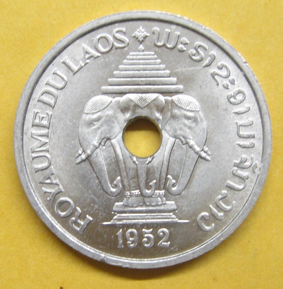 1952 Laos 20 Cent Take a Look