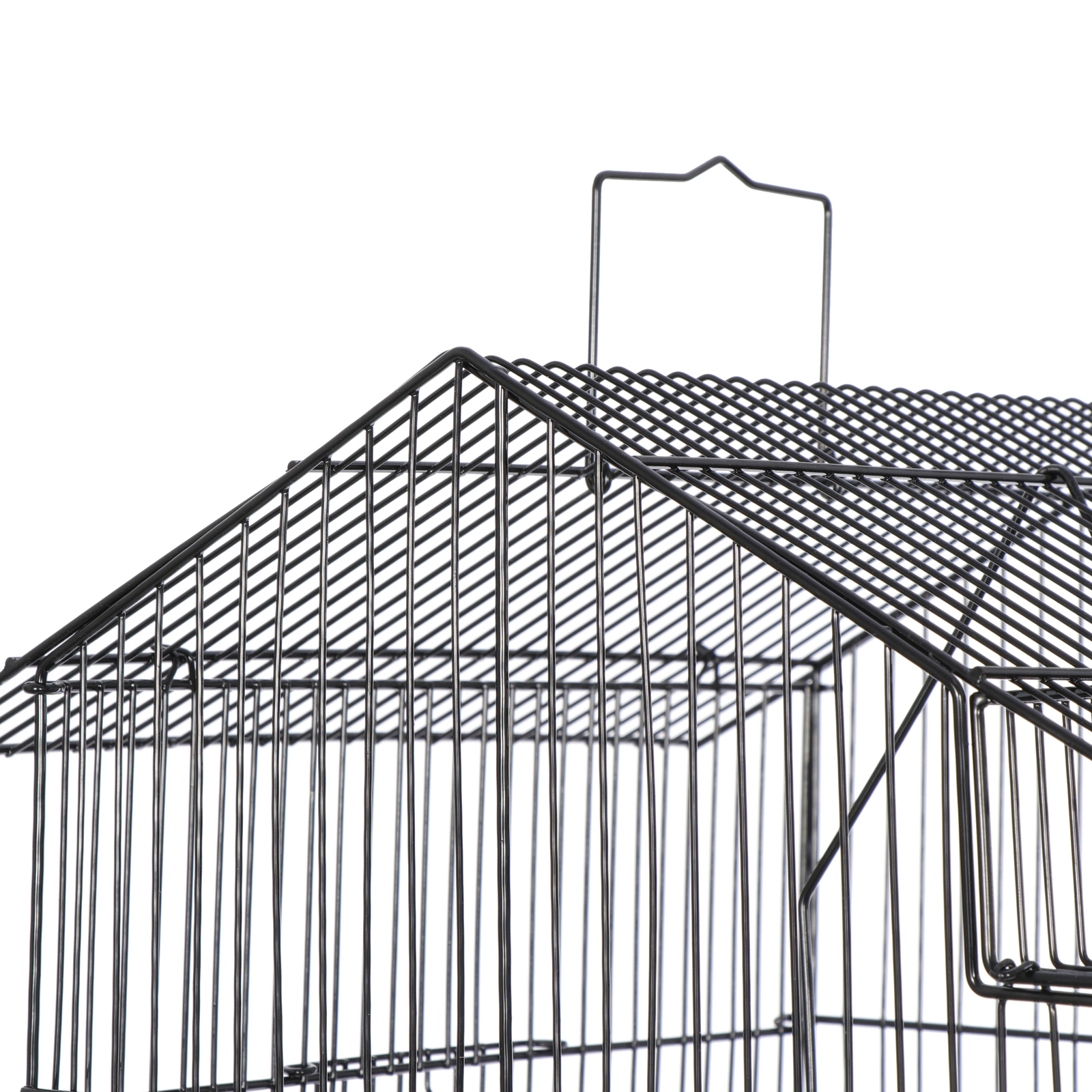 39-inch Roof Top Large Bird Cage Flight Parrot Cockatiel Parakeet Cage w/Toys
