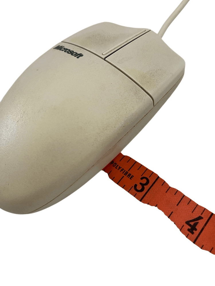 Microsoft Basm1 Ps2 Serial Compatible Mouse Untested Computer Accessories