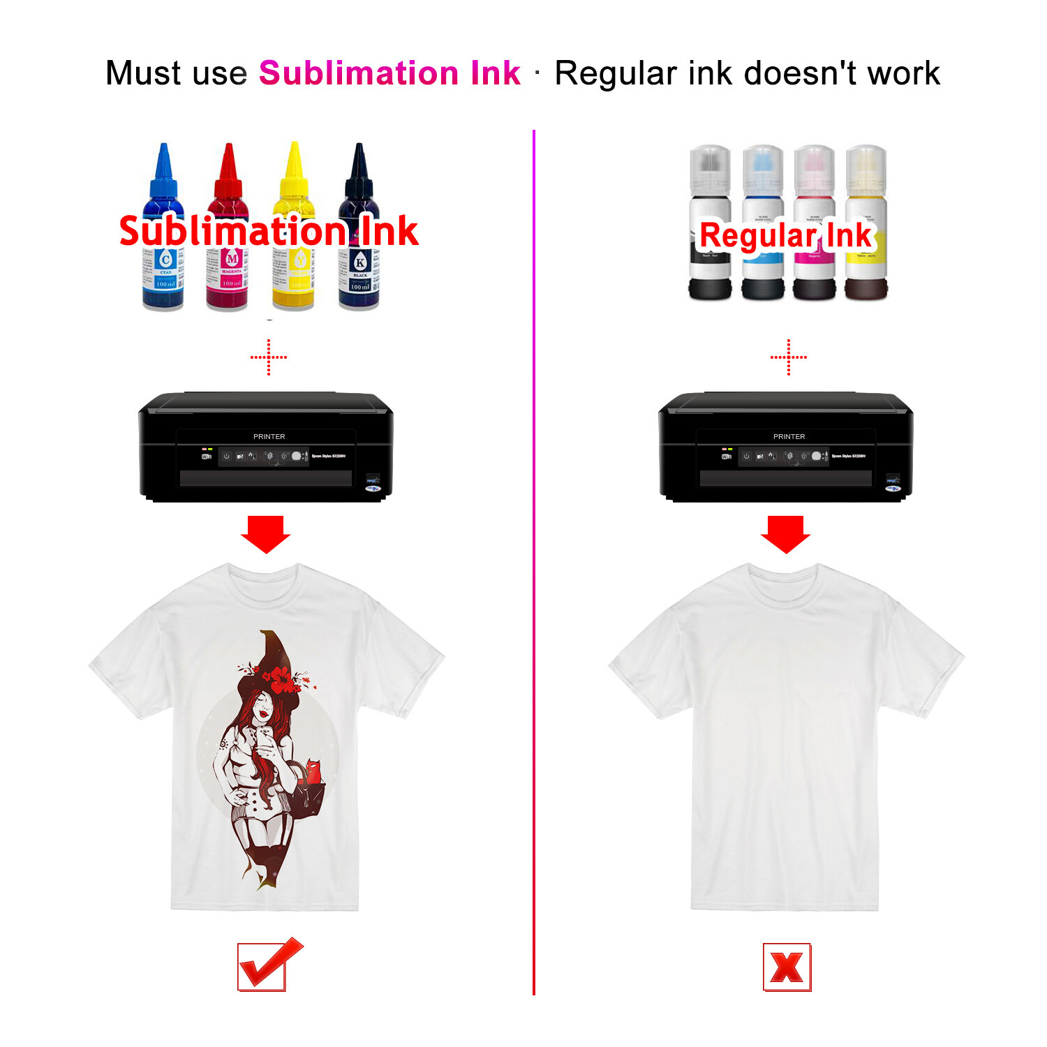 Koala 120g Sublimation Paper 8.5x14 120 Sheets for Inkjet Heat Transfer