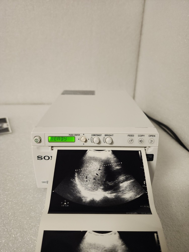 Sony Model UP-D898MD A6 Digital Graphic Printer White Read Description