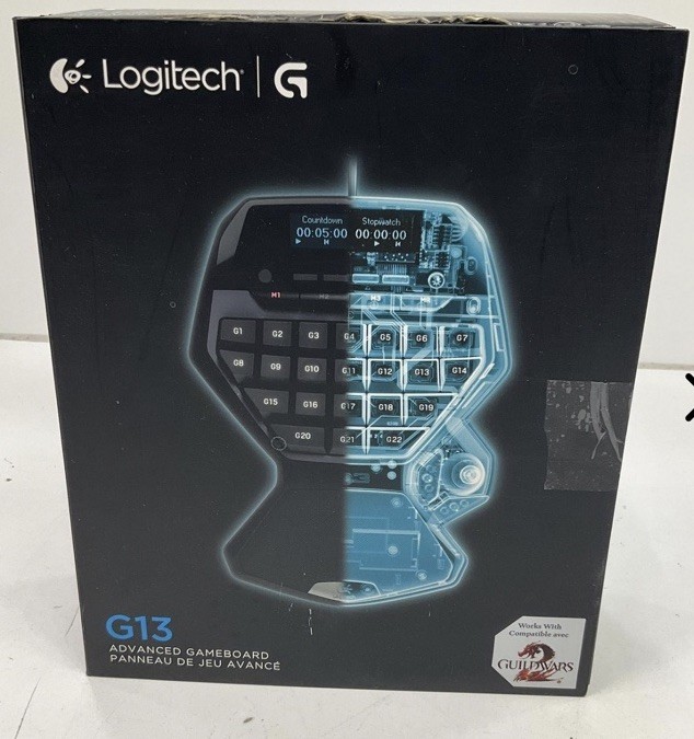 Logitech G13 Advanced Gameboard LCD Display Customizable NEW
