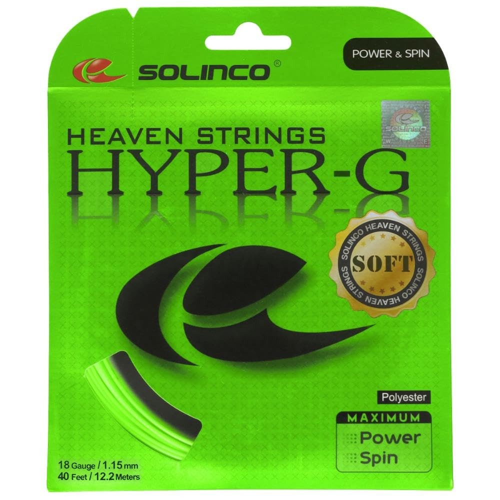 HyperG Soft Tennis String Set  Premium Performance for Control & Spin