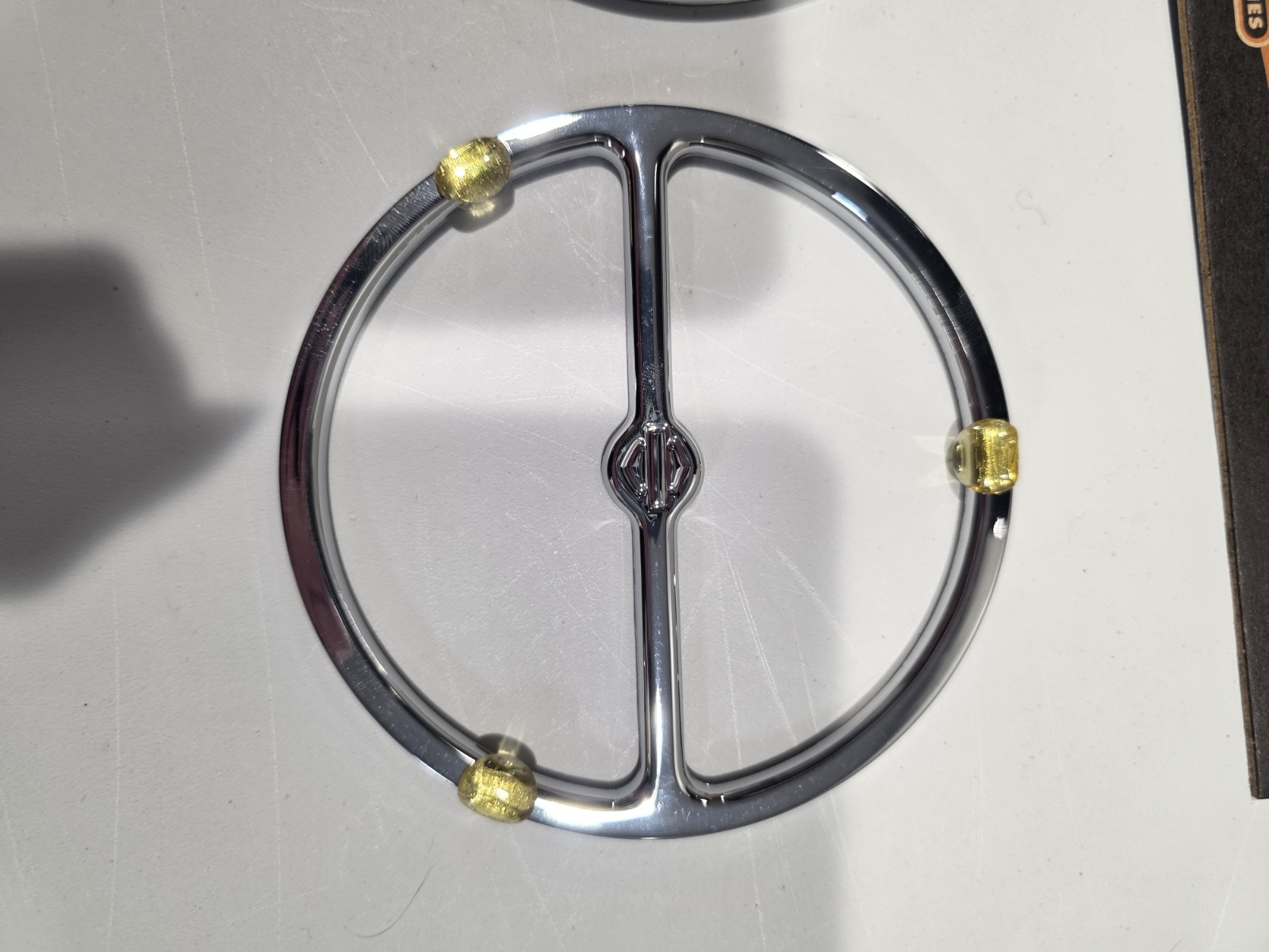 Harley-Davidson® Chrome Front Speaker Trim Kit 74604-99