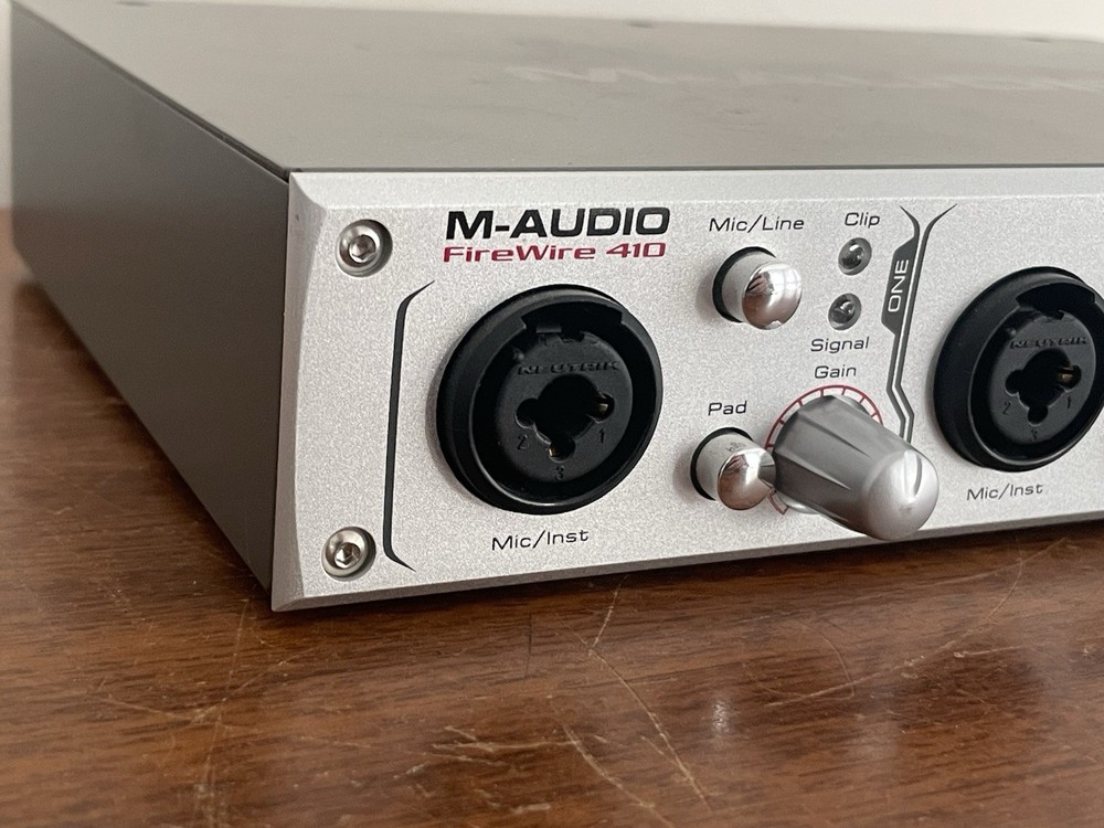 M-Audio Firewire 410 MIDI/Firewire Audio Interface no PSU