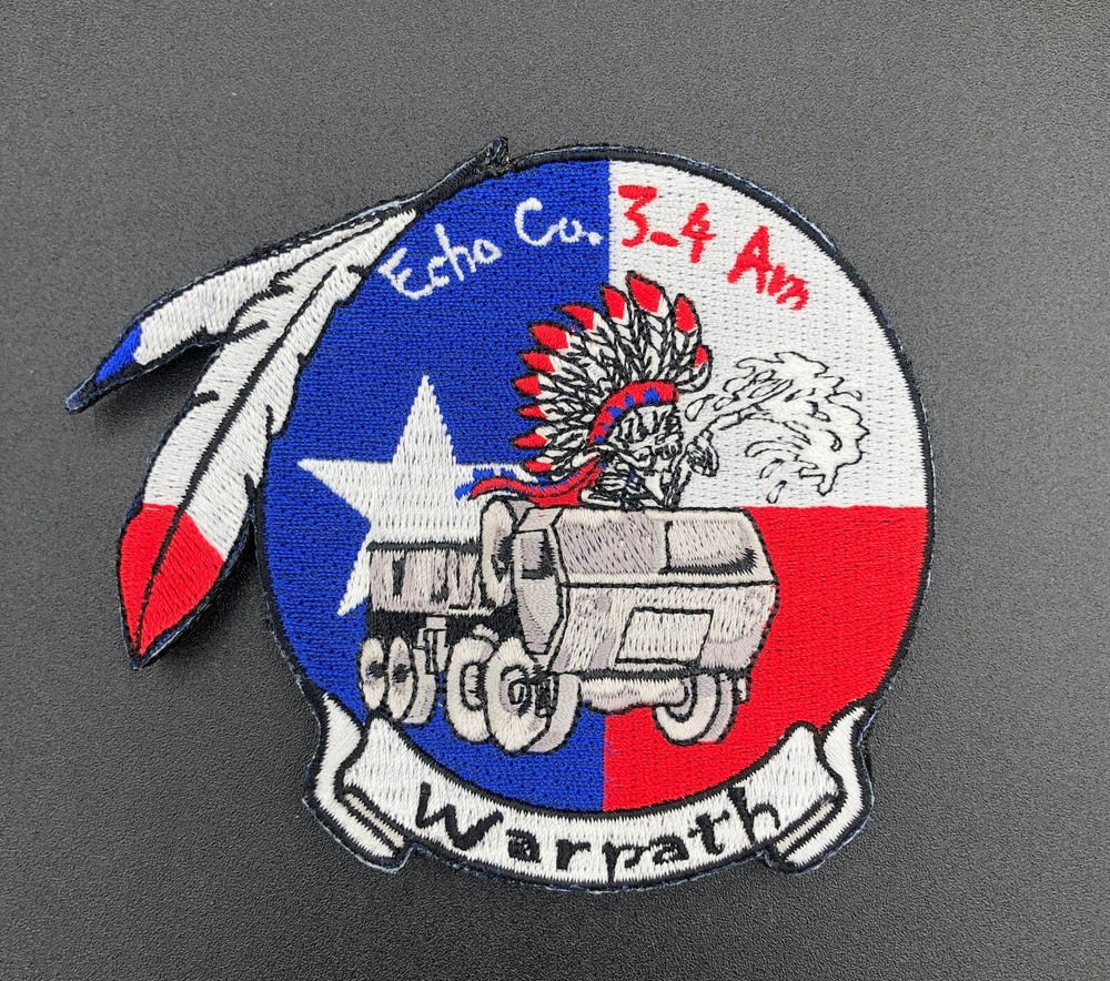 Echo Co 3-4 AVN Warpath Army Aviation Patch OEF OIF