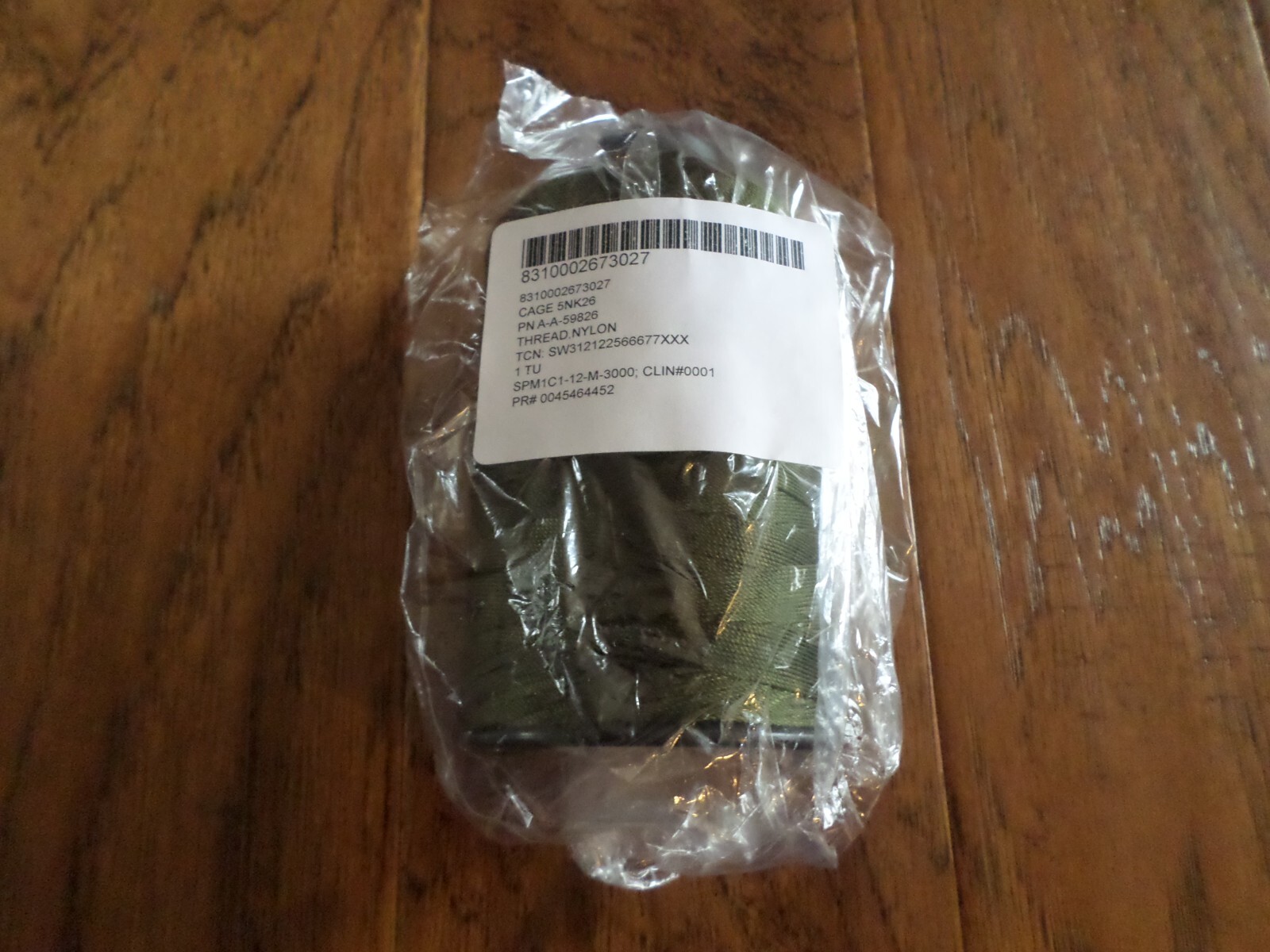 U.S MILITARY SPOOL OD NYLON MACHINE THREAD SOFT FINISH 900 YDS