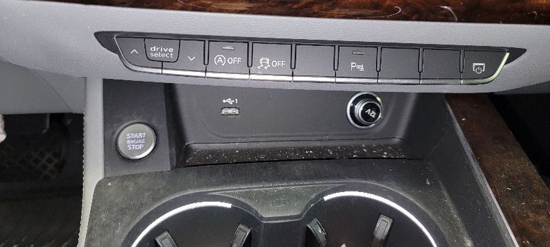 2019 Audi A4 Radio Single Knob Controller By Shifter