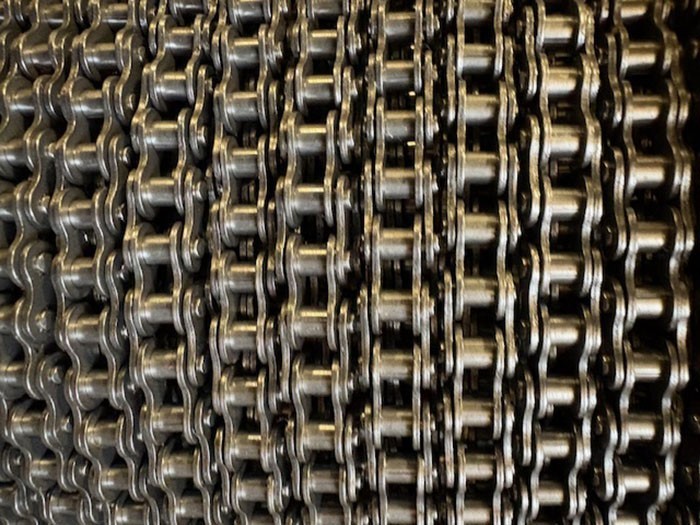 #25 ROLLER CHAIN, 100 FT PLUS 10 MASTER CONNECTING LINKS