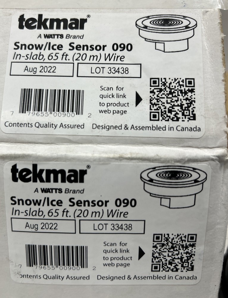 Tekmar 090 Snow / Ice Sensor - 65ft Wire 20m