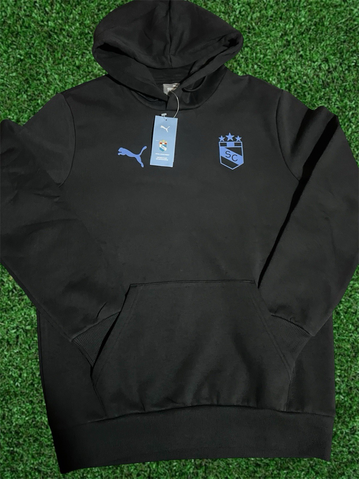 PUMA POLERA CON CAPUCHA FUTBOL SPORTING CRISTAL PERU