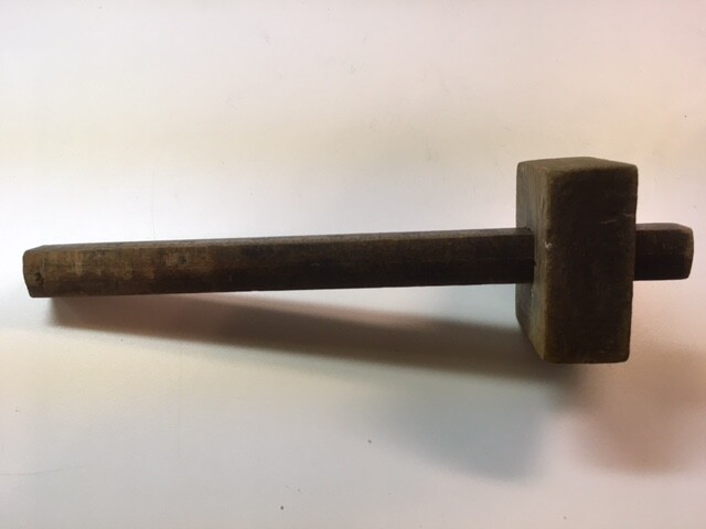 Antique Primitive Solid Wood Marking Gauge Tool