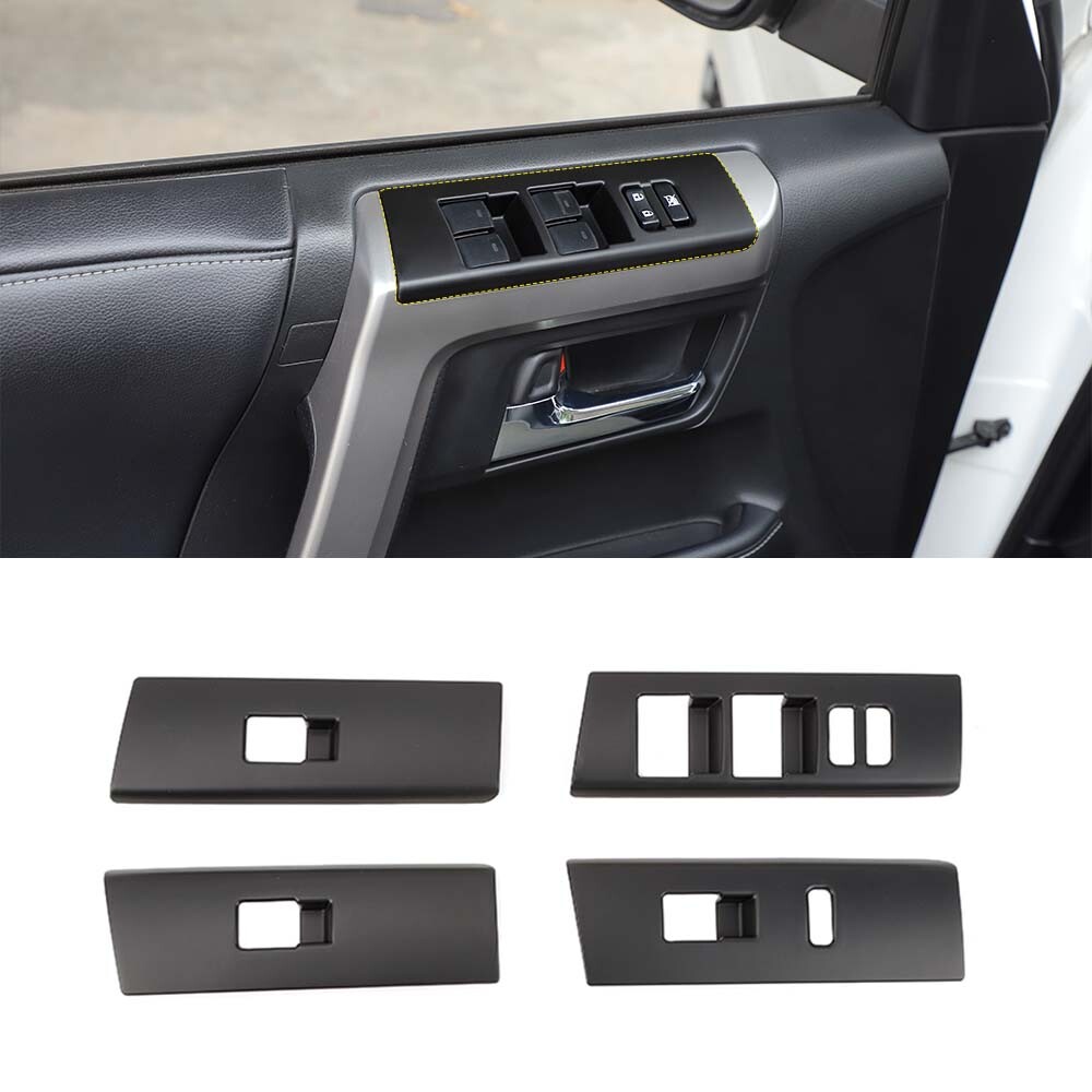 32x Matte Black Center Console Dashboard Panel Cover Trims Kit For 4runner 2020+
