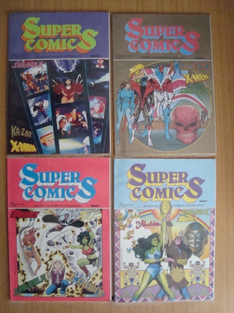 super comics 1/29 complete ed.mbp 1990/1993