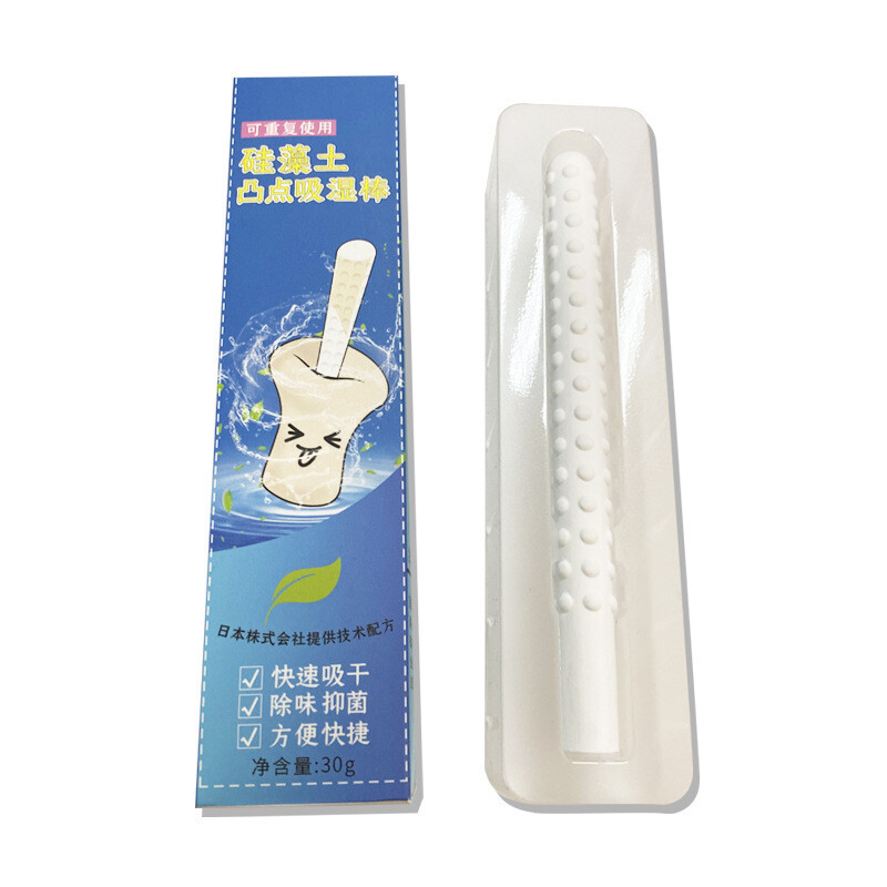 5 Packs Diatom Drying Rod Stick for Toys Deodorization Absorption Rod