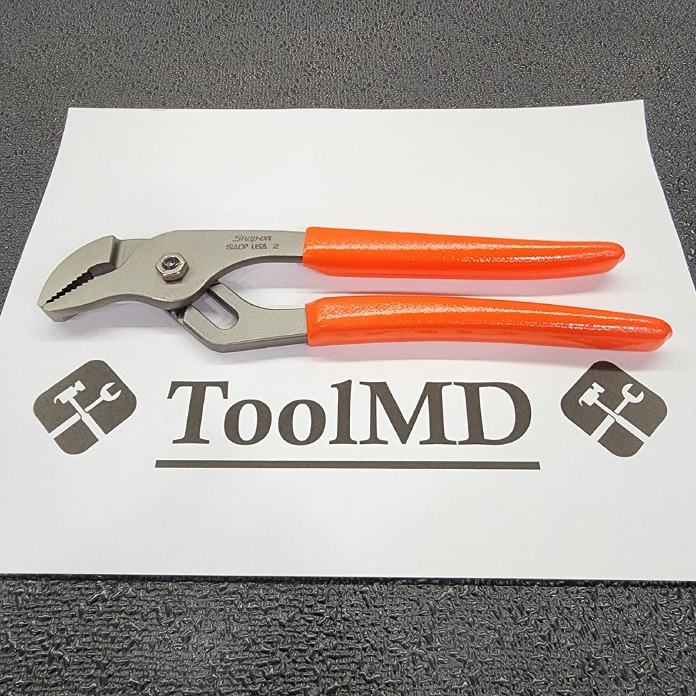 Snap-on Tools NEW ORANGE 9" Adjustable Joint Interlocking Channel Pliers 91ACP