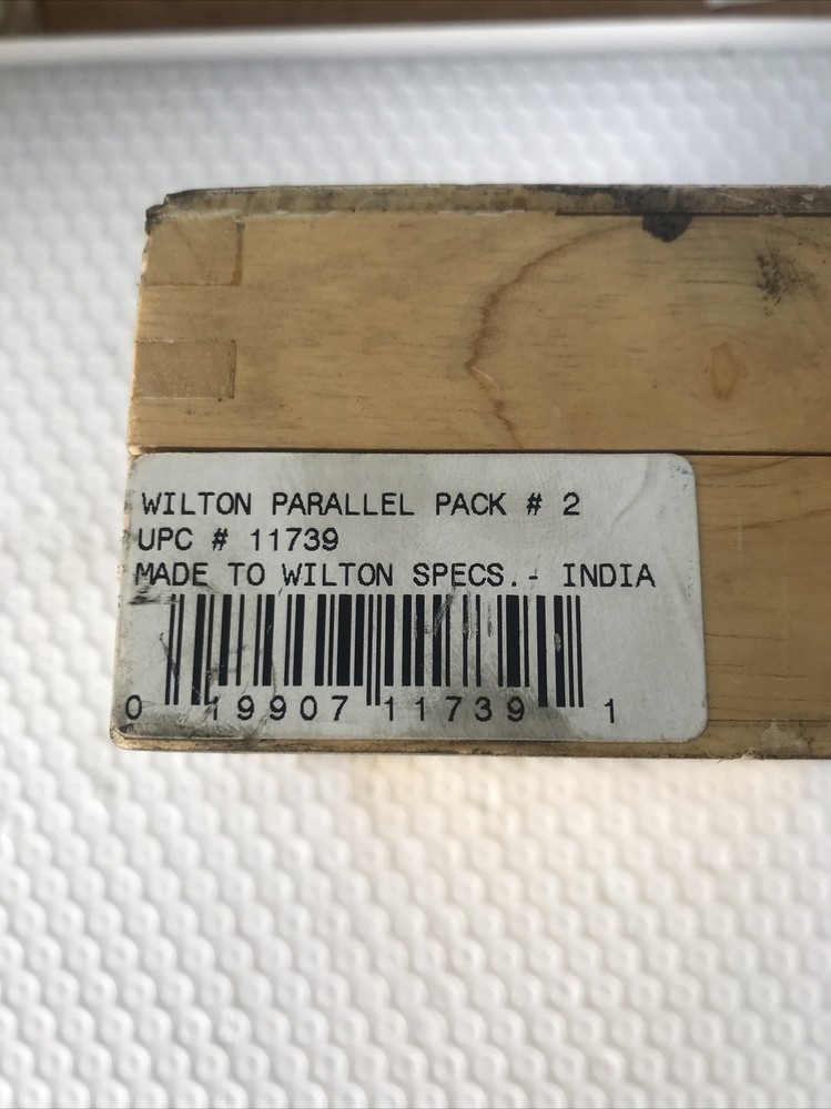 Wilton 6” Parallel Set New!!