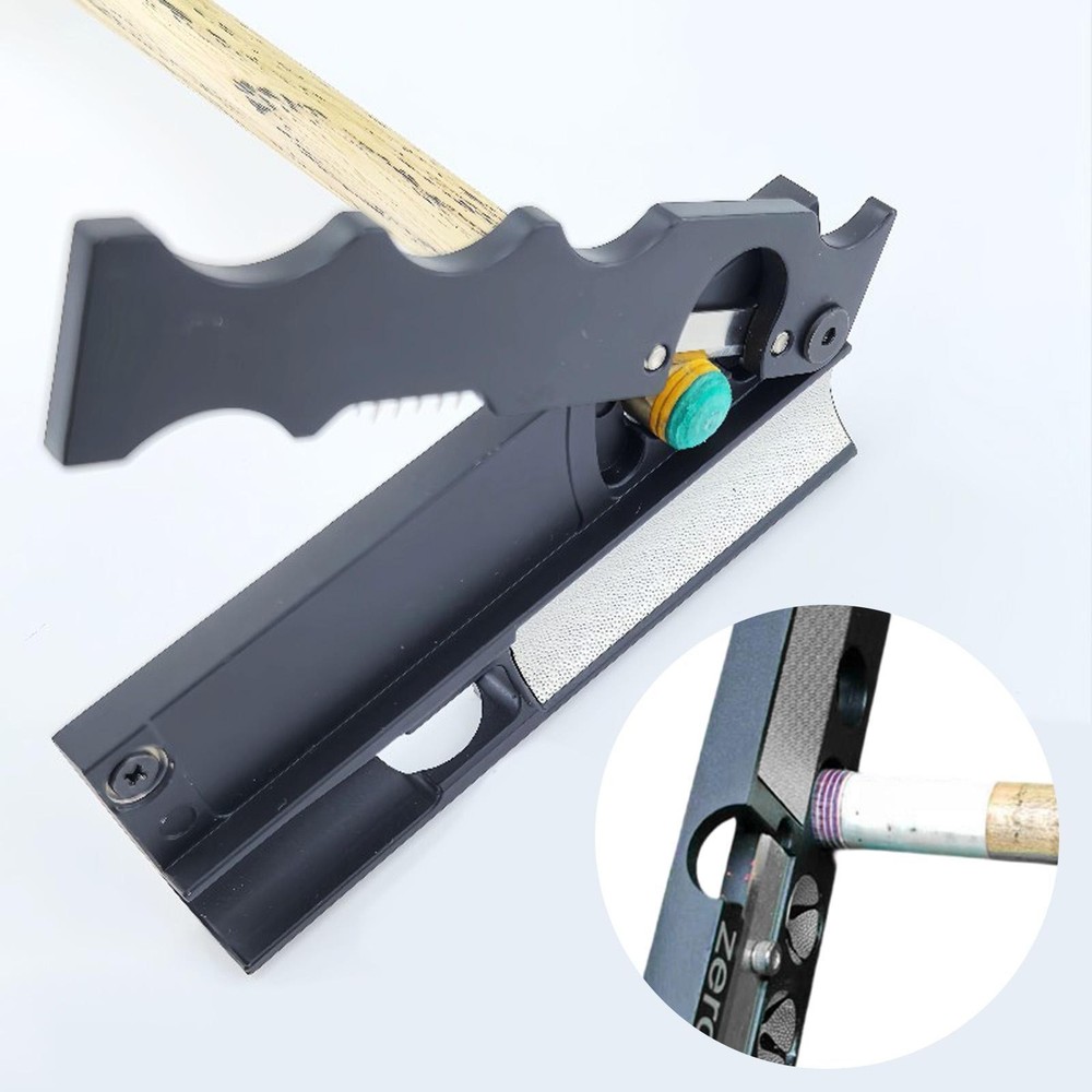 9 in 1 Pool Cue Tip Shaping Trimmer Replacement Sander Maintenance Multifunction