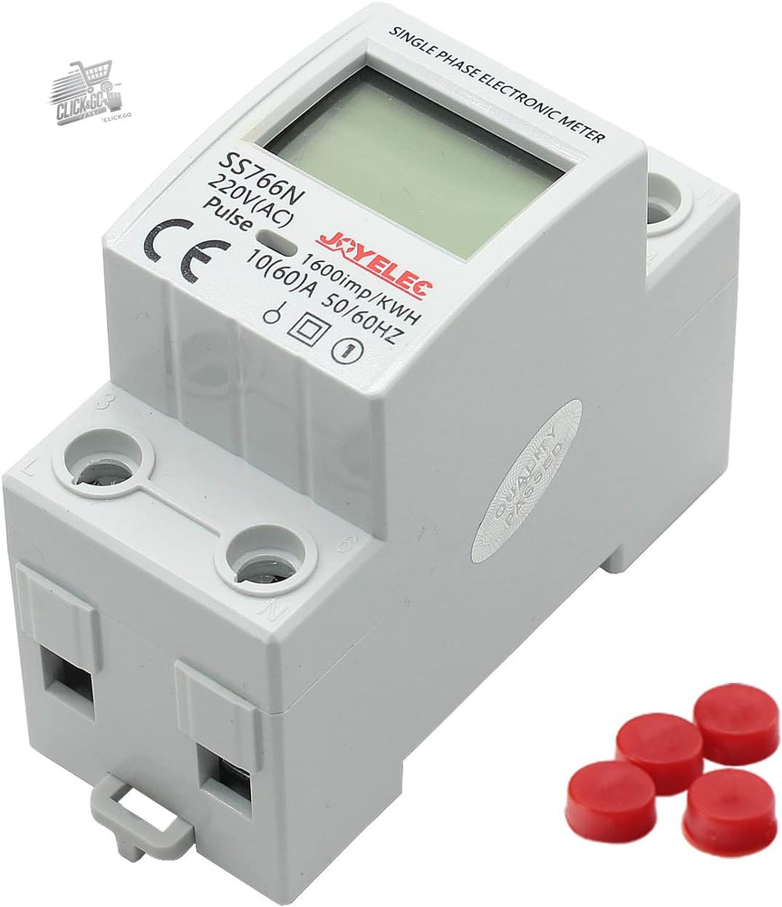 2 pcs SS766N electricity meter, power consumption meter, D meter