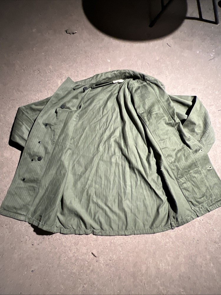 WW2 US Army HBT Jacket Good Condition 1945 Dated (FF505