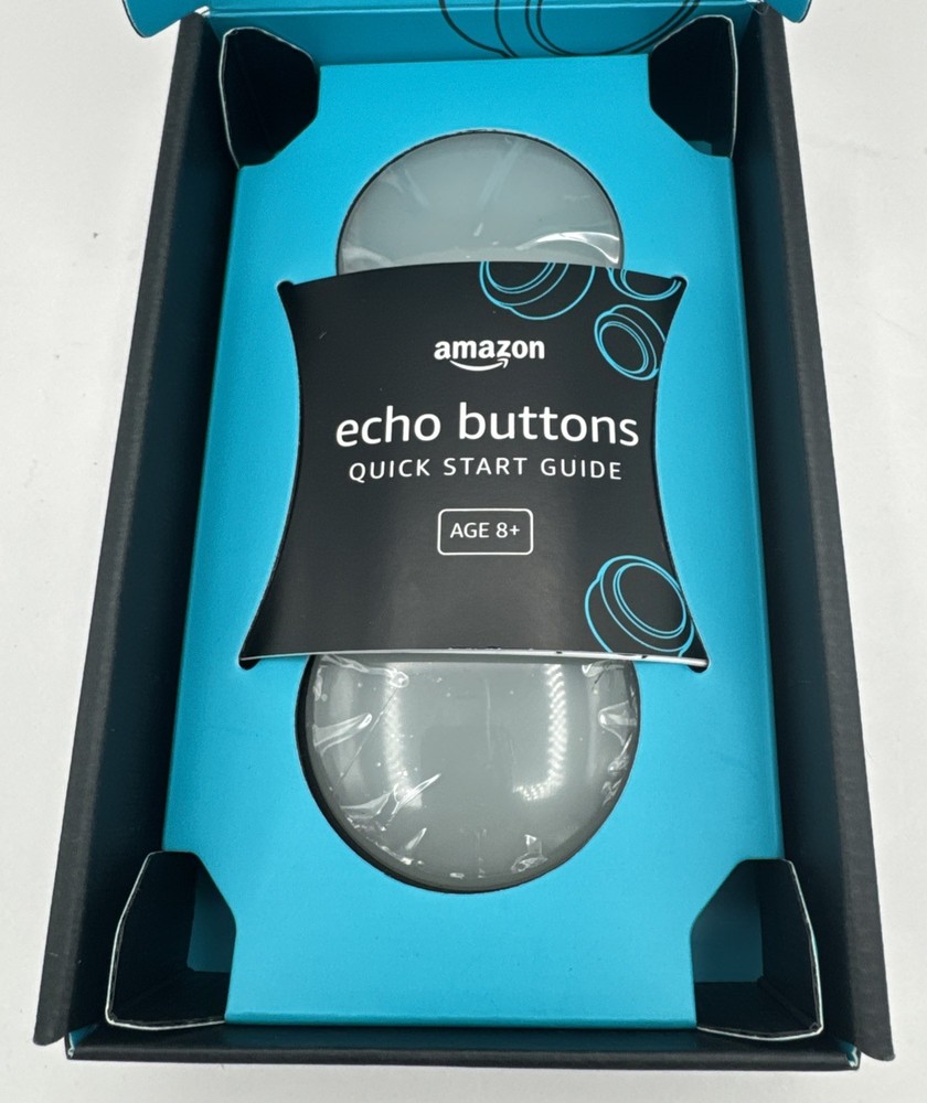 Amazon Echo Buttons Alexa Gaming Gadget 2 Pack New Open Box