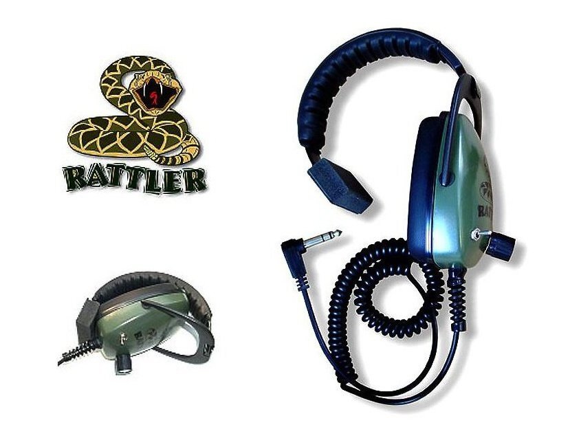 DetectorPRO Rattler Headphones with 1/4" Angle Plug