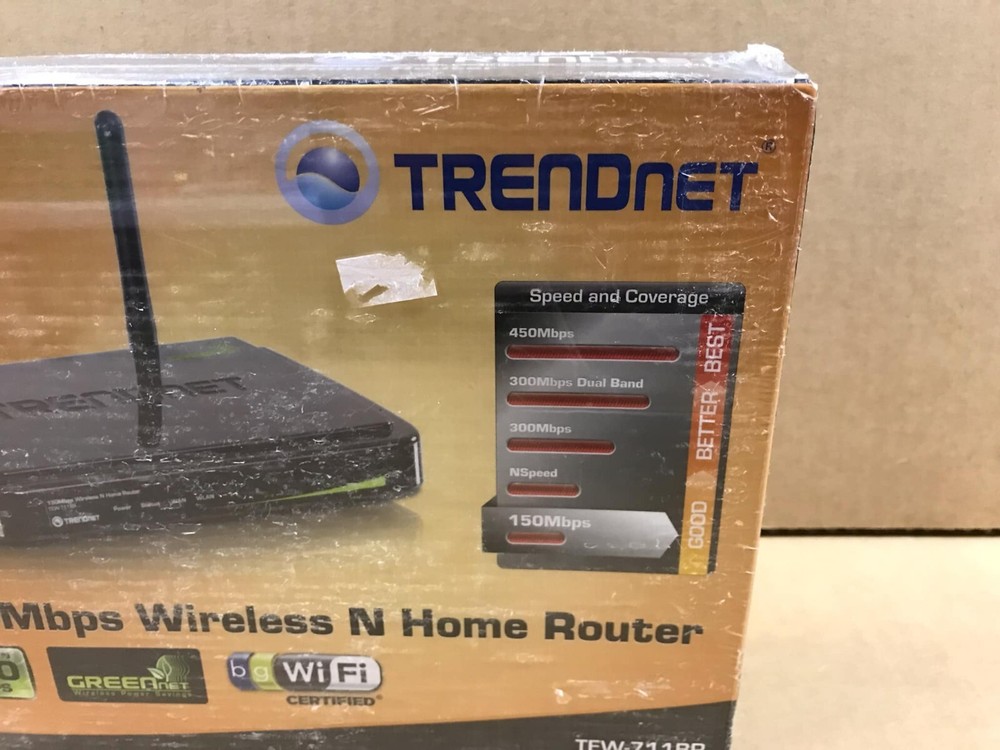 Factory Sealed TrendNet 150 Mbps Wireless Home Router
