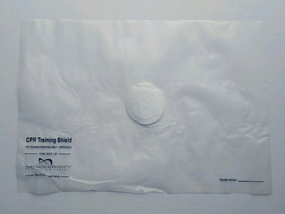 40 Pack Aneva CPR Training Shields AMP0840