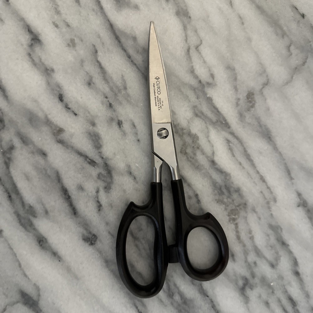 Cutco Knives Super Shears/Scissors #77 - Classic Black No Box EUC