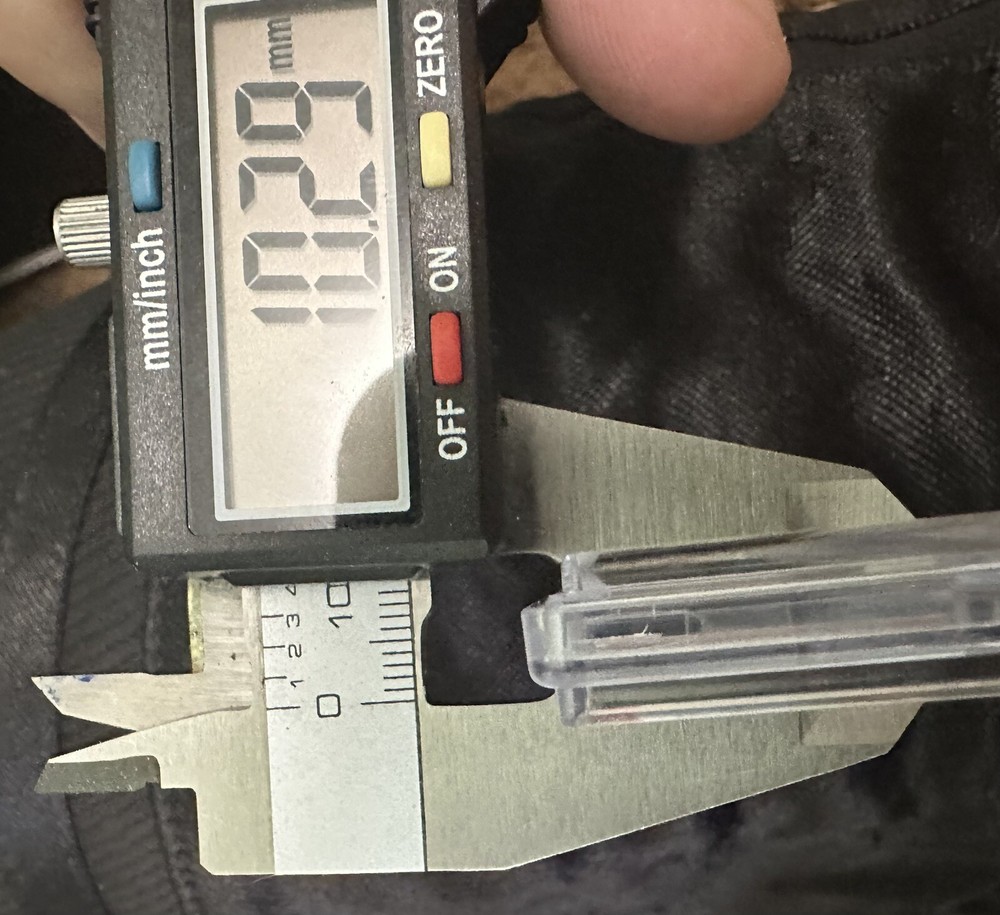 PSA Thick Slab Horizontal Card Holder Black Display Stand 3d printed