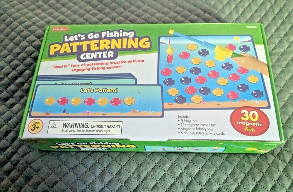 Lakeshore Let's Go Fishing Patterning Center