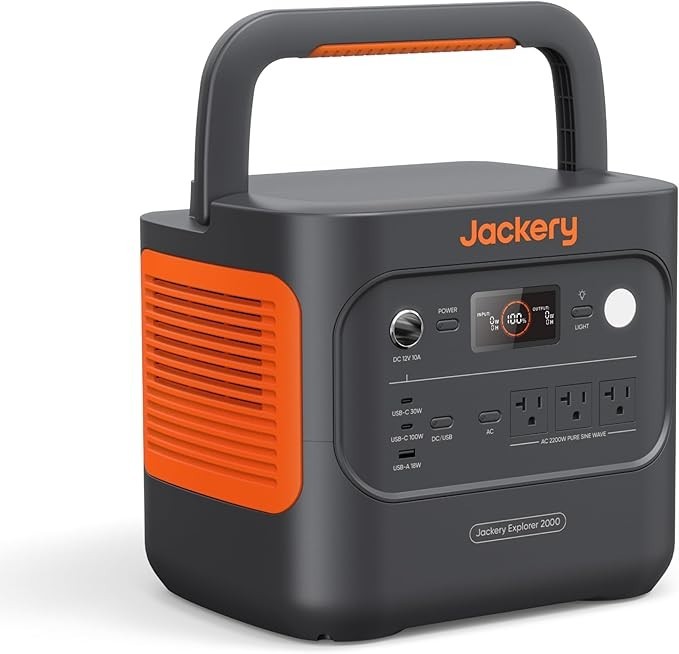 Jackery Refurbished Portable Power Station Explorer 2000v2