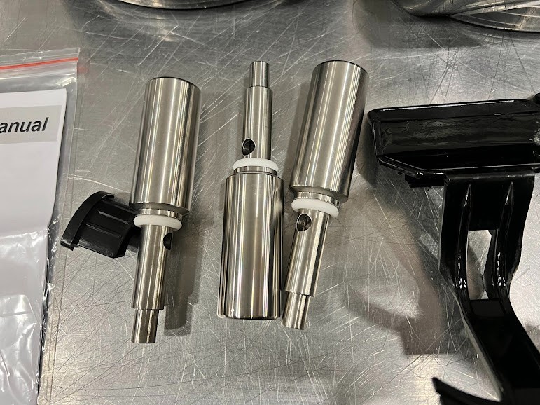 Galaxy Triple 3 Gallon Bowl Refrigerated Beverage Dispenser - 120V