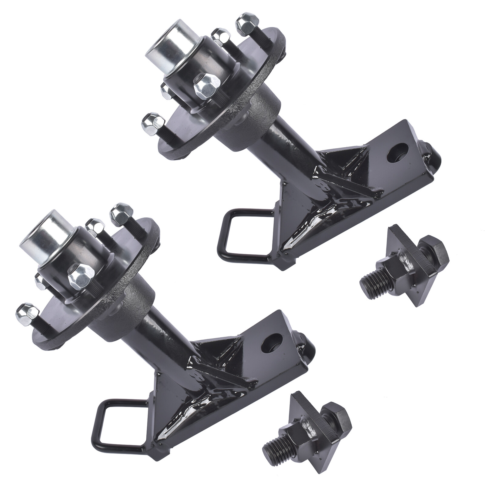 5x 5.5 Lug Superior Shipping Container Wheels Container Moving Kit 2 Spindles