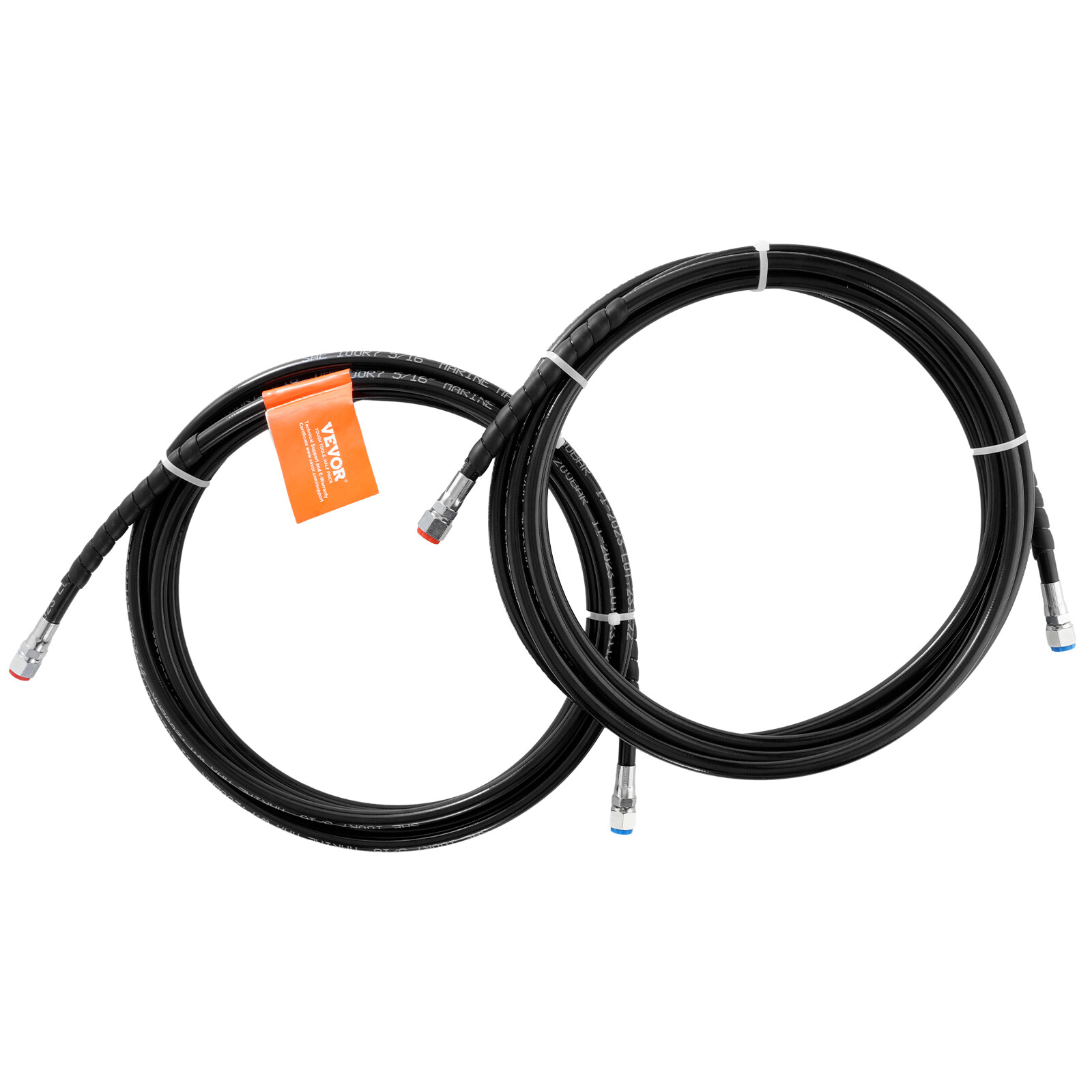 VEVOR Outboard Hose Kit 20 ft Hydraulic Steering Hose for Outboard Steering Boat