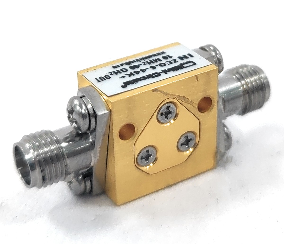 Mini-Circuit ZEQ-6-44K+ DC to 40 GHz Broadband Slope Equalizer 2.92 mm Female