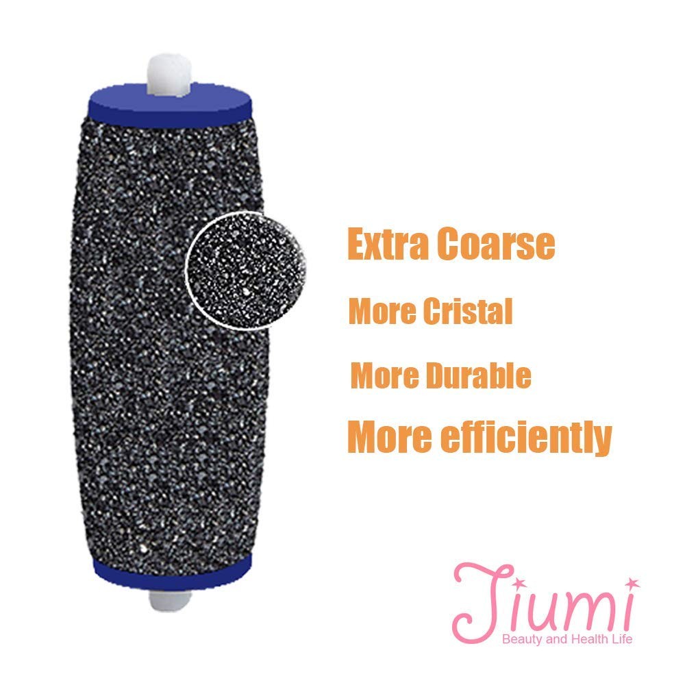 8 Pack Extra Coarse Replacement Rollers for Amope Pedi Refills Electronic Perfec