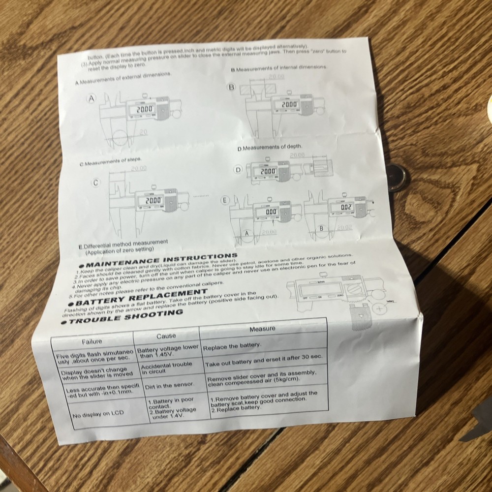Electronic Digital Caliper