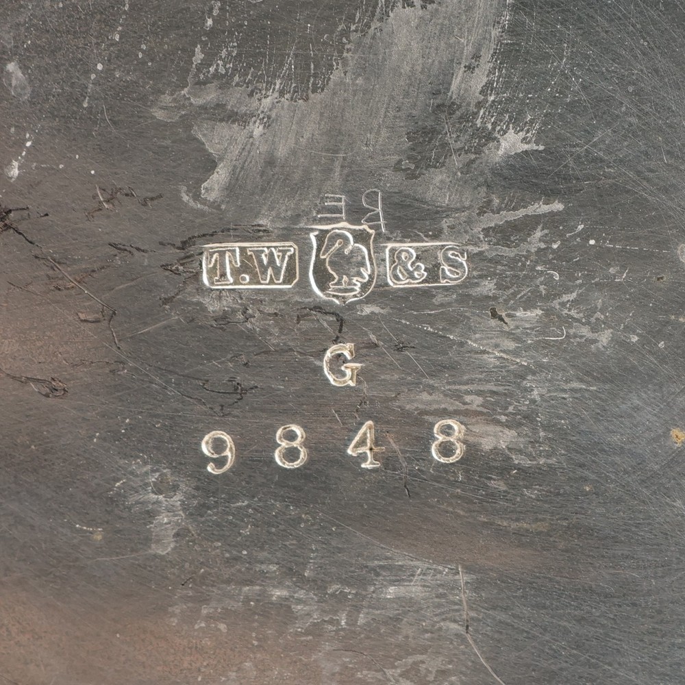 Thomas Wilkinson & Sons Silverplate Coffee Pot or Teapot Fluted No Monogram