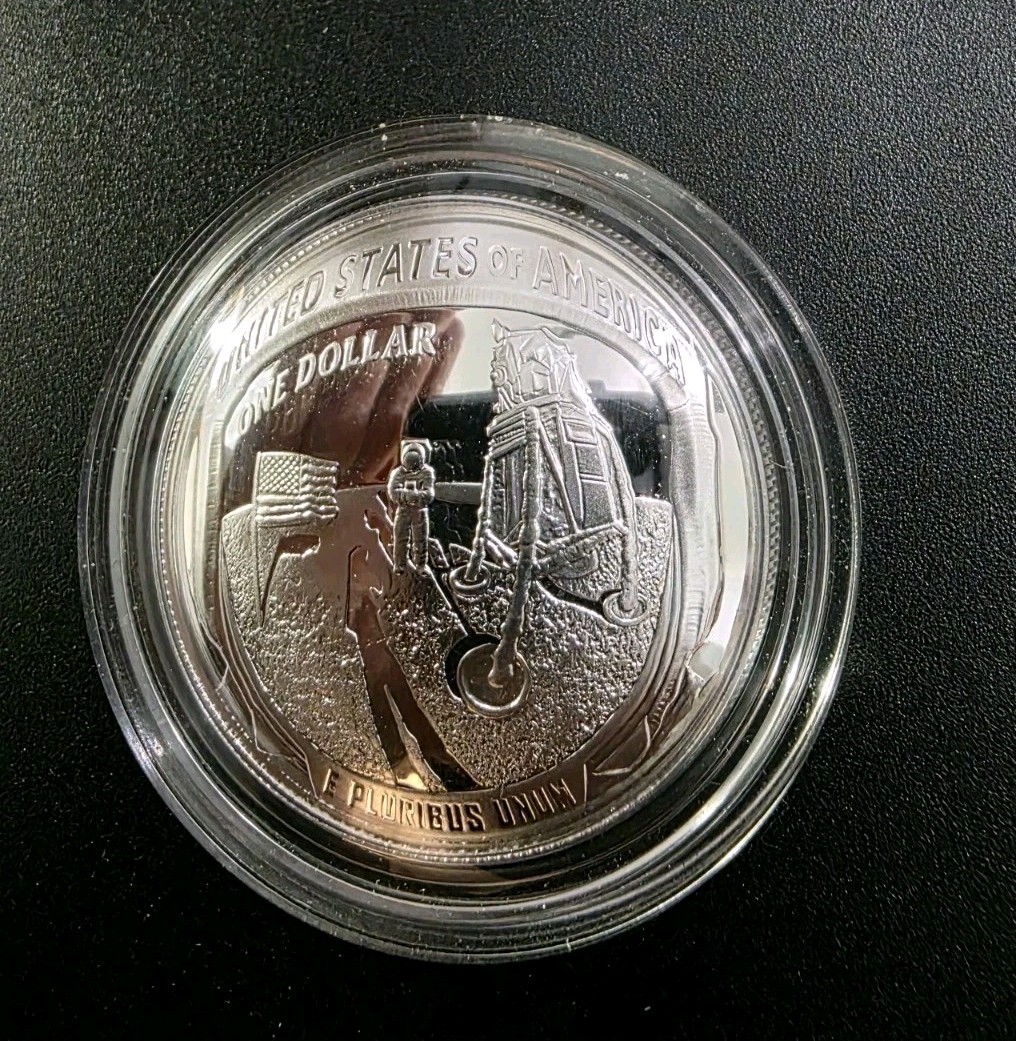 2019 P Apollo 11 Silver Dollar First Moon Landing SOMETHING DIFFERENT🔥AND COOL