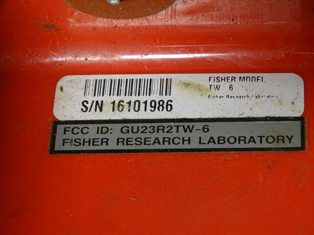 Fisher Split Box Pipe and Cable Locator Untested, TW-6