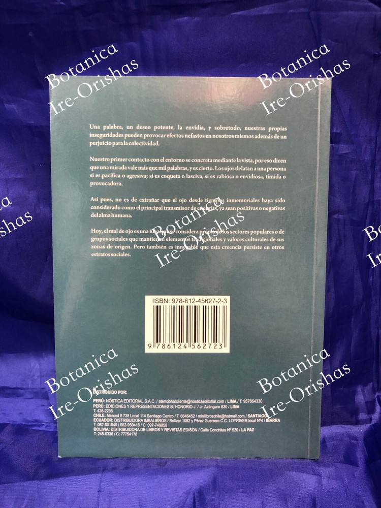 LIBRO MAL DE OJO RELIGION YORUBA IFA