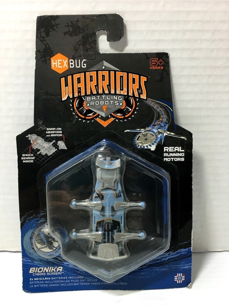 Hexbug Hex Bug Warriors Battling Robots BIONIKA S1-2B, New Sealed