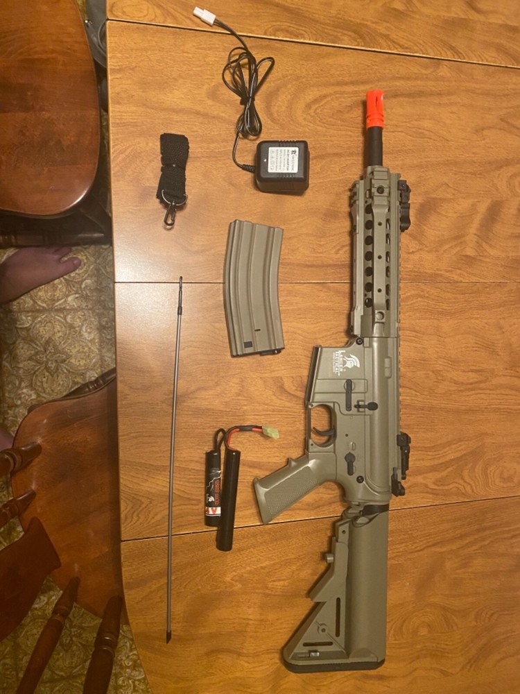 Airsoft gun Lancer full auto