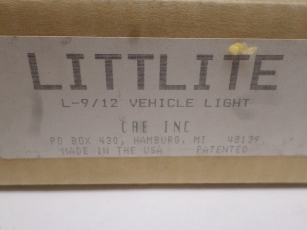 Littlite L-9/12 Task Light with Mounting Chassis New Old Stock