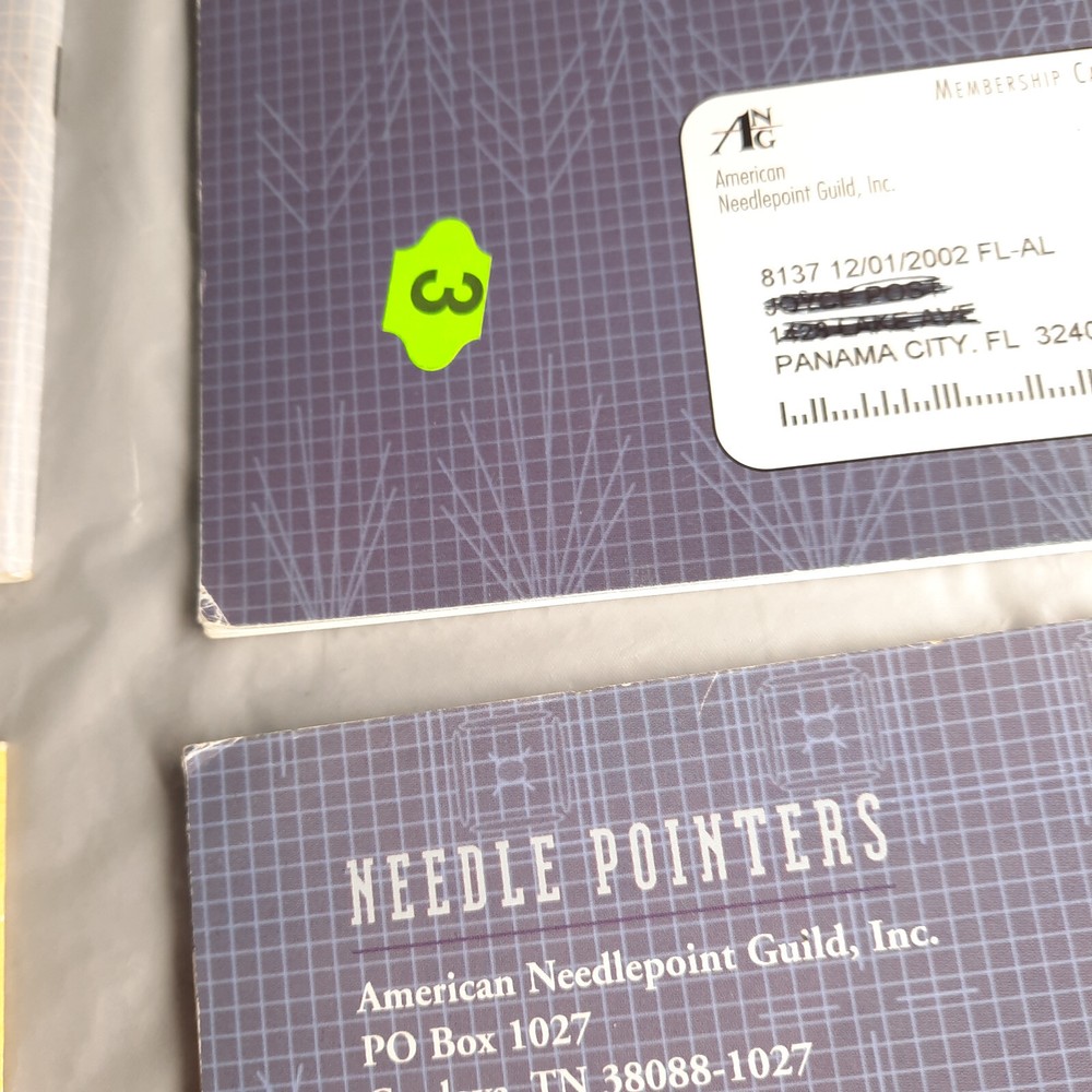 Needle Pointers Magazine Lot 2002 Partial Year 4 Issues Set