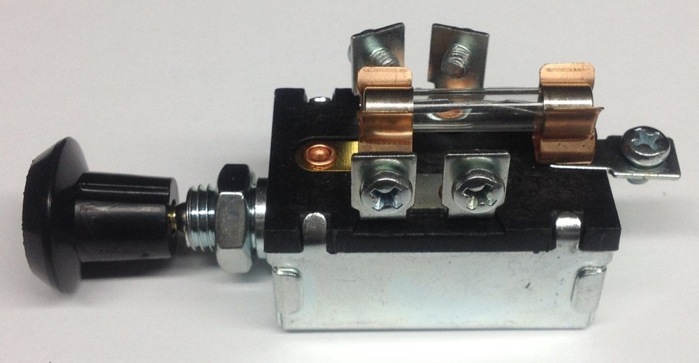 Universal Headlight And Parking Light Switch With Fuse